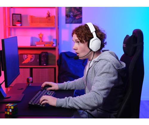 KUULOKKEET GXT492W CARUS/WHITE 25448 LUOTTAMUS