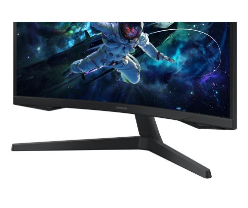 LCD-monitori SAMSUNG 27 " 2560 x 1440 pikseliä Wide Quad HD Native kuvasuhde 16:9 LED Curved..