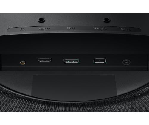 LCD-monitori SAMSUNG 27 " 2560 x 1440 pikseliä Wide Quad HD Native kuvasuhde 16:9 LED Curved..