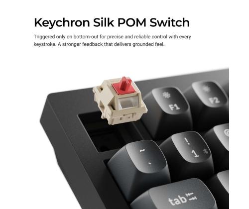 NÄPPÄIMISTÖ WRL V1 ULTRA/MUSTA V1U-D3 KEYCHRONI