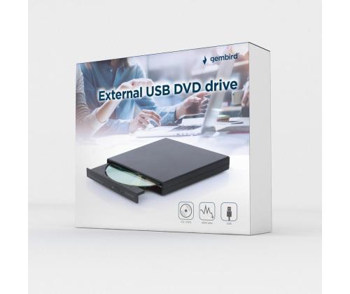 DVD RW USB2 8X EXT RTL/DVD-USB-04 GEMBIRD GEMBIR