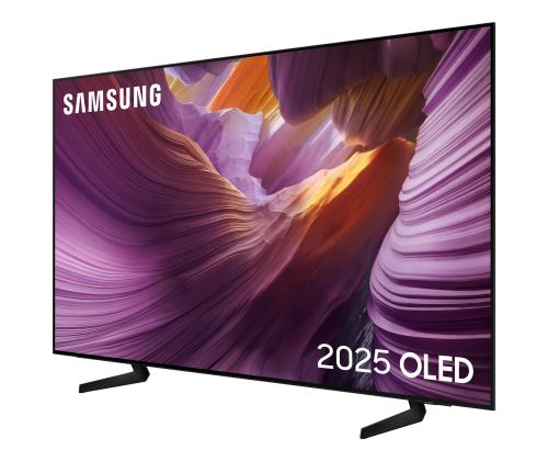 Televisio SAMSUNG 55" OLED/4K/Smart 3840x2160 Langaton LAN Bluetooth Tizen Musta QE55S85FAUXXH