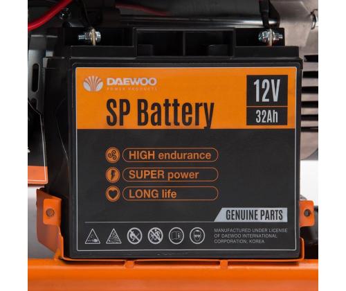 BENSIINIGENERAATTORI 6.5KW 230V/GDA 7500E DAEWOO DAEWOO