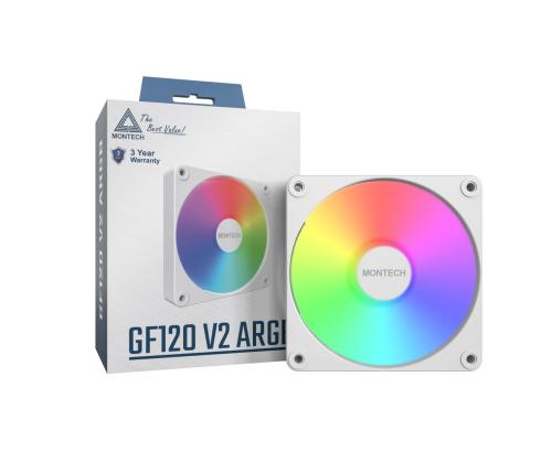 KOTELOTUULETIN 120MM/GF120 V2 ARGB PWM (W) MONTECH