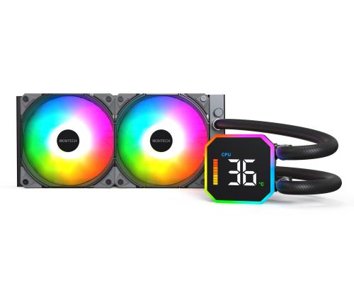 CPU COOLER MULTI SOCKET MUSTA/HYPERFLOW DIGITAL 240 MONTECH