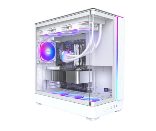 Kotelo MONTECH micro ATX/Mini-ITX Valkoinen Midi Tower PC KING 45 PRO KING45PRO(W)