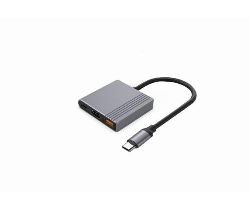 I/O-SOVITIN USB-C HDMI/USB3/3IN1:EEN A-CM-COMBO3-05 GEMBIRD