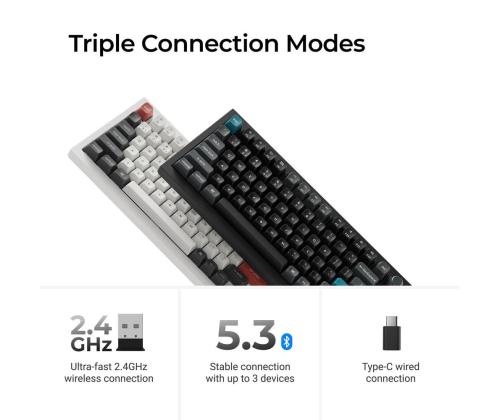 NÄPPÄIMISTÖ WRL Q1 ULTRA/MUSTA Q1U-M4 NÄPPÄIMISTÖ KEYCHRO