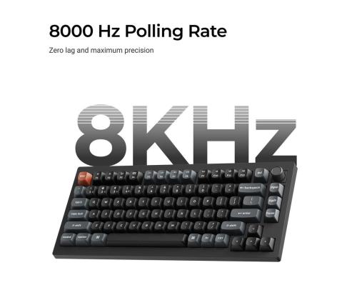 NÄPPÄIMISTÖ WRL V1 ULTRA/MUSTA V1U-D3 KEYCHRONI