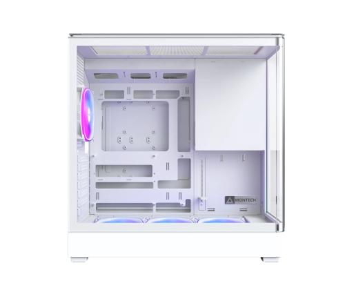 Kotelo MONTECH micro ATX/Mini-ITX Valkoinen Midi Tower PC KING 45 PRO KING45PRO(W)