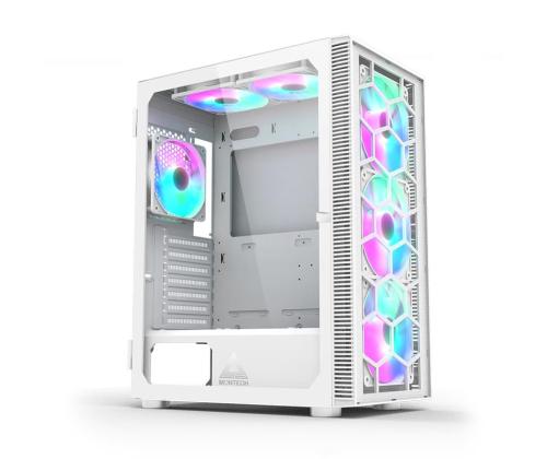 Kotelo MONTECH X3 Glass MidiTower Case tuotteen ominaisuudet Läpinäkyvä paneeli Ei sisälly ATX MicroATX..