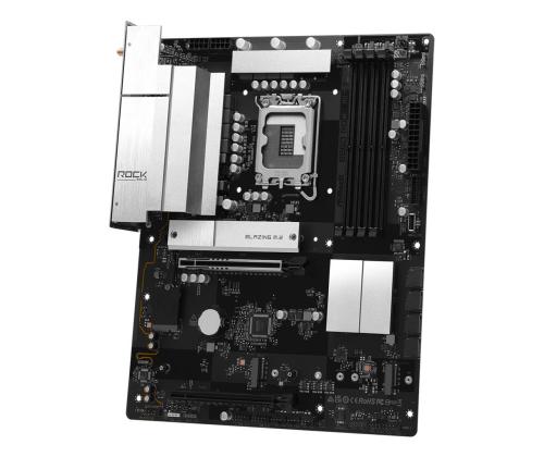 Emolevy ASROCK B860 Rock WiFi 7 Intel B860 LGA 1851 (Socket V1) ATX RAM DDR5-SDRAM 4xSlots Wi-Fi..