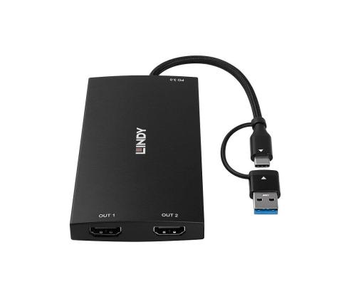 I/O MUUNNIN USB-C/A HDMI/43430 LINDY:KS