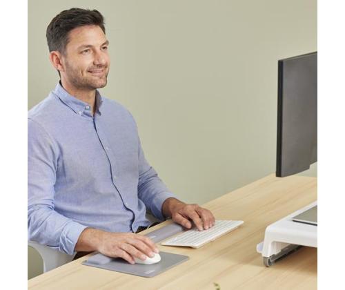 NÄPPÄIMISTÖ ACC RANNETUET/COMPACT GRY 100142571 FELLOWES