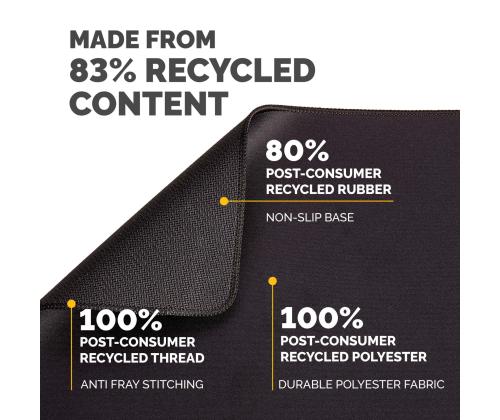 HIIRIMATTO BREYTA XL/MUSTA 100138995 FELLOWES