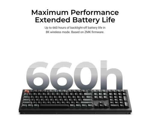 NÄPPÄIMISTÖ WRL V6 ULTRA/MUSTA V6U-D1 KEYCHRONI