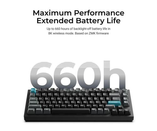 NÄPPÄIMISTÖ WRL Q1 ULTRA/MUSTA Q1U-M3 KEYCHRONI