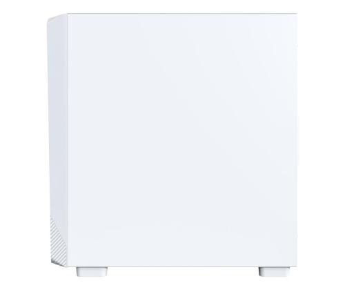 Kotelo MONTECH X5 MidiTower Case tuotteen ominaisuudet Läpinäkyvä paneeli Ei sisälly hintaan Väri Valkoinen X5(W)