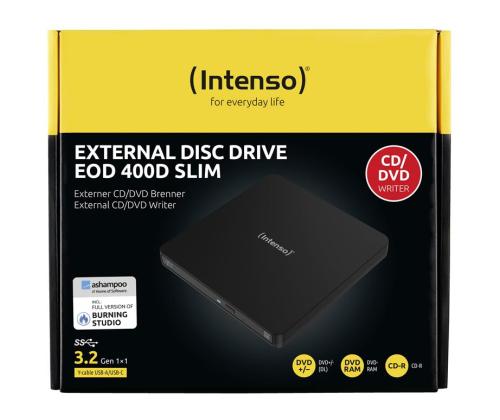 DVD RW USB3.2 EXT/MUSTA 5401400 INTENSO