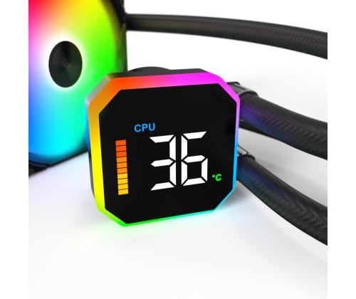 CPU COOLER MULTI SOCKET MUSTA/HYPERFLOW DIGITAL 240 MONTECH