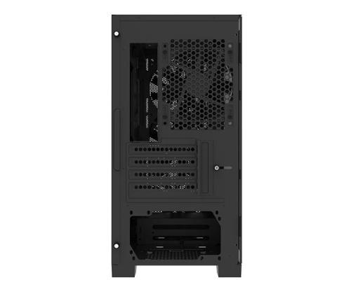 Kotelo MONTECH AIR 100 ARGB MidiTower Case tuotteen ominaisuudet Läpinäkyvä paneeli Ei sisälly MicroATX...