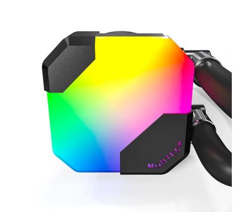 CPU JÄÄHDYTIN MULTI SOCKET MUSTA/HYPERFLOW ARGB 360 (B) MONTECH