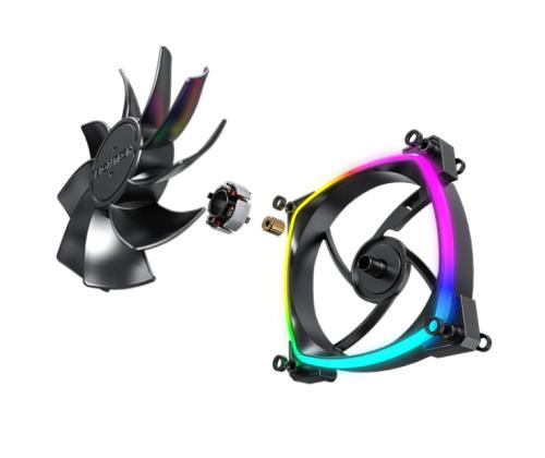 KOTELOTUULETIN 120MM/RX120 PWM MUSTA MONTECH