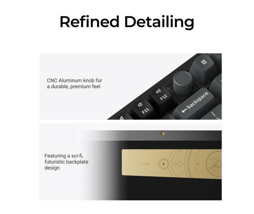 NÄPPÄIMISTÖ WRL Q3 ULTRA/MUSTA Q3U-M1 KEYCHRO