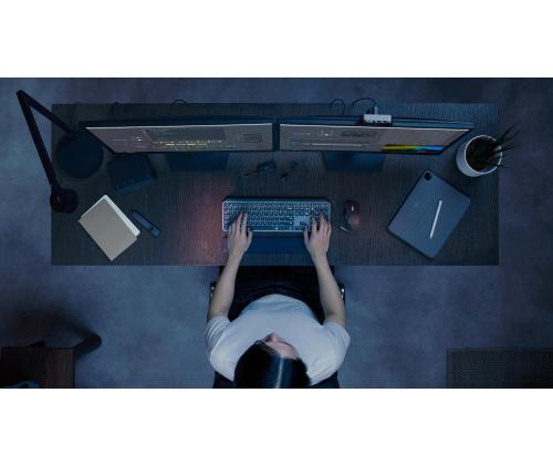 NÄPPÄIMISTÖ + HIIRI COMBO MXKEYS S/MUSTA 920-011614 LOGITECH