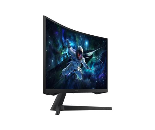 LCD-monitori SAMSUNG 27 " 2560 x 1440 pikseliä Wide Quad HD Native kuvasuhde 16:9 LED Curved..