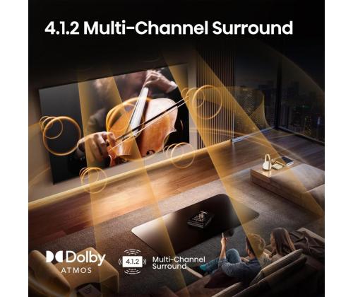 TV-sarja HISENSE 100 " 4K Ultra HD 3840 x 2160 pikseliä Flat 16:9 ULED 100U8Q 100U8Q