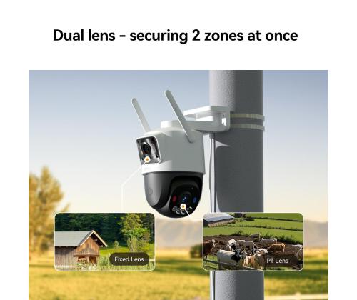 WRL KAMERA 3MP CRUISER DUAL 2C/4G IPC-S7XCP-6M1TED IMOU