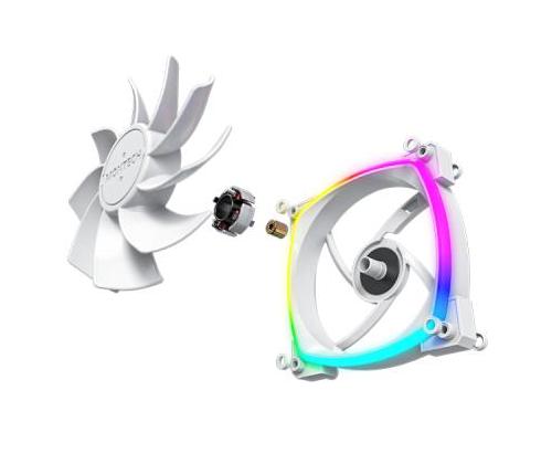 KOTELOTUULETIN 120MM/RX120 PWM VALKOINEN 3 IN 1 MONTECH