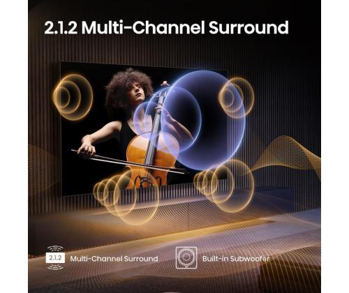 TV-sarja HISENSE 55 " 4K Ultra HD 3840 x 2160 pikseliä Flat 16:9 ULED 55U7QPRO 55U7QPRO