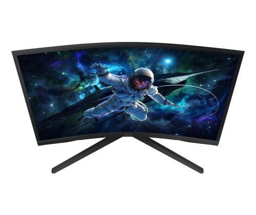 LCD-monitori SAMSUNG 27 " 2560 x 1440 pikseliä Wide Quad HD Native kuvasuhde 16:9 LED Curved..