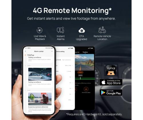 DASHCAM 4K-SARJA/A810S-2 70MAI