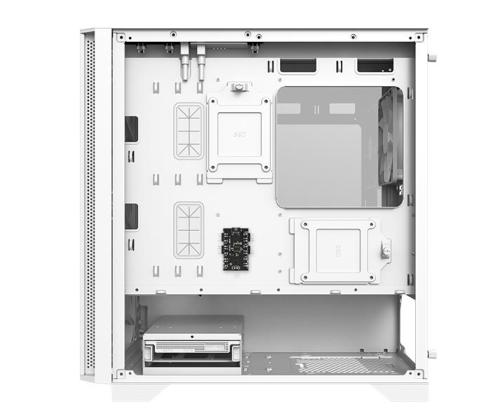 Kotelo MONTECH AIR 100 ARGB MidiTower Ei sisälly MicroATX MiniITX Väri Valkoinen AIR100ARGB(W)