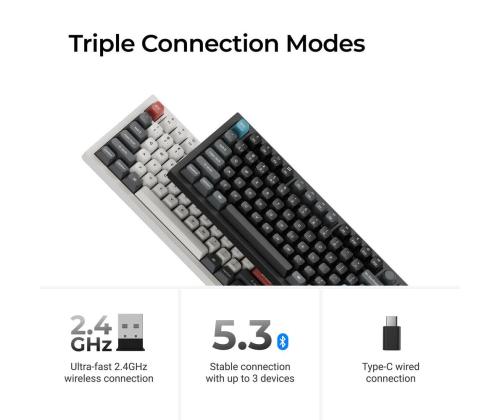 NÄPPÄIMISTÖ WRL Q3 ULTRA/MUSTA Q3U-M1 KEYCHRO