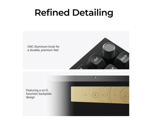 NÄPPÄIMISTÖ WRL Q1 ULTRA/MUSTA Q1U-M4 NÄPPÄIMISTÖ KEYCHRO