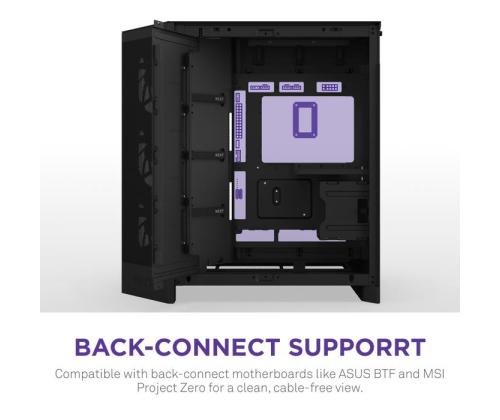 Kotelo NZXT ATX/micro ATX/Mini-ITX/EATX Musta Midi Tower PC CM-H92FB-R1