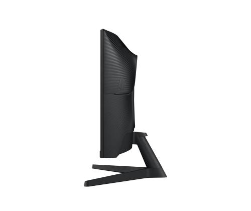 LCD-monitori SAMSUNG 27 " 2560 x 1440 pikseliä Wide Quad HD Native kuvasuhde 16:9 LED Curved..