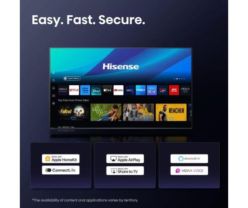 TV-sarja HISENSE 100 " 4K Ultra HD 3840 x 2160 pikseliä Flat 16:9 ULED 100U8Q 100U8Q