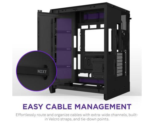Kotelo NZXT ATX/micro ATX/Mini-ITX/EATX Musta Midi Tower PC CM-H92FB-R1