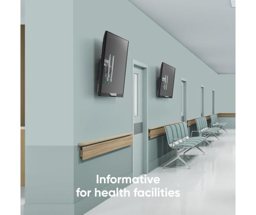 TV SET ACC WALL MOUNT /32-70"/WHITE TM5-W ONKRON