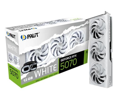 Näytönohjain PALIT NVIDIA GeForce RTX 5070 2325 MHz 12 GB GDDR7 192 bit PCI Express 5.0 Active..