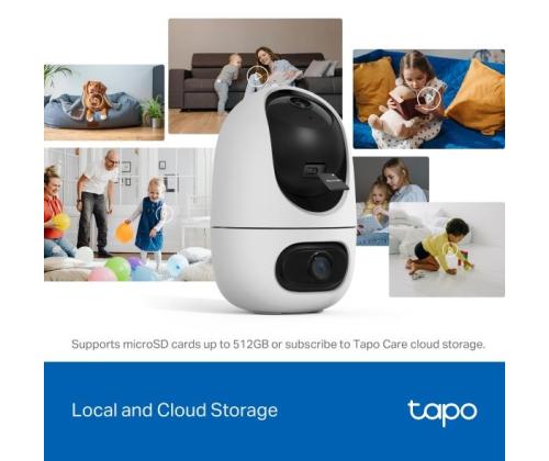 WRL-KAMERAN PANOROINTI/KALLISTUS/KAKSOISKAMERA TAPO C245D TP-LINKKI