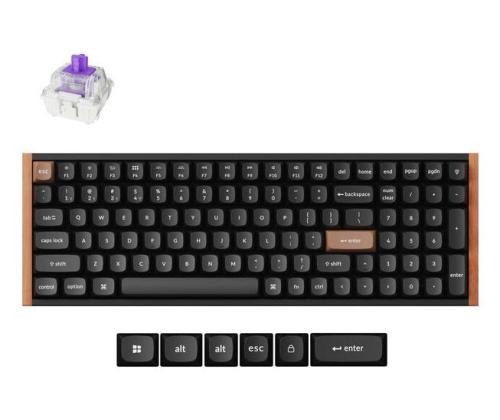 NÄPPÄIMISTÖ WRL K4 HE SPECIAL ED/MUSTA K4H-F1 KEYCHRONI