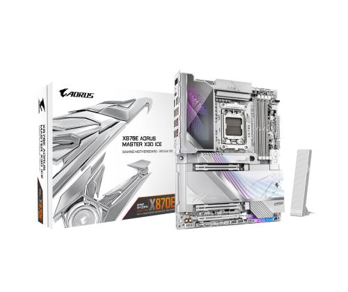 Emolevy GIGABYTE AMD X870E SAM5 ATX Muisti DDR5 Muistipaikat 4 X870EAMASTERXICE X870EAMASTERXIC