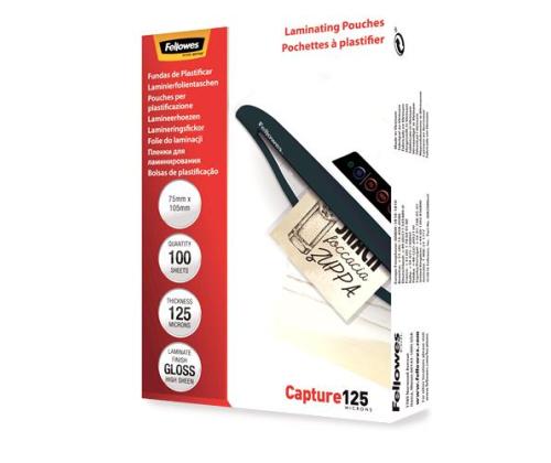 Laminoitu kiiltävä A6 125 100 KPL 5307201 FELLOWES
