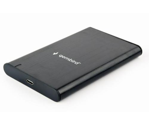 KIINTOLEVYKOTELO EXT. USB-C 2.5"/MUSTA EE2-U3S-6 GEMBIRD
